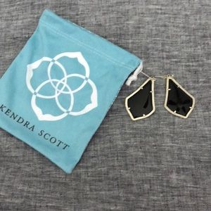 Kendra Scott black earrings